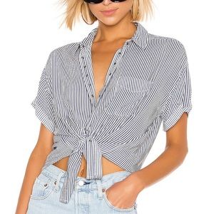 Pistola Courtney Short Sleeve Shirt 1965 Stripe, S